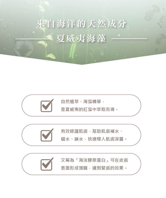 超導水海藻保濕面膜(4片入)